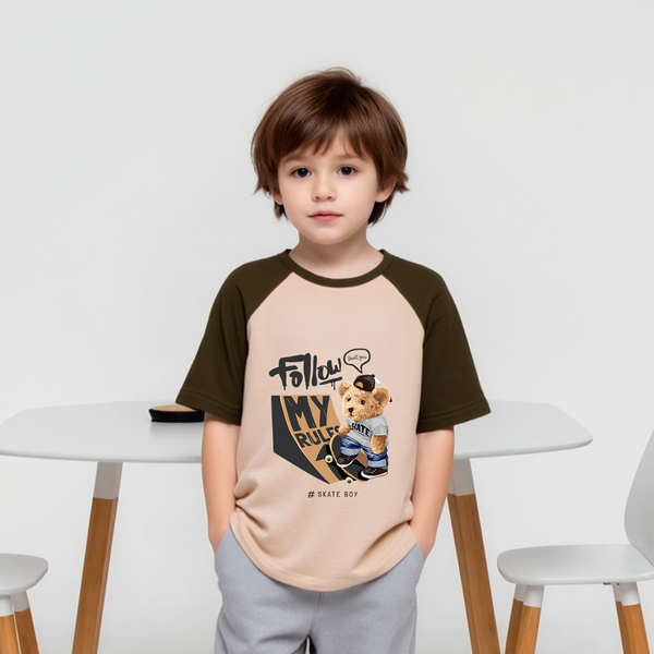 Baby Boy T-Shirt My Rules Skate Boy