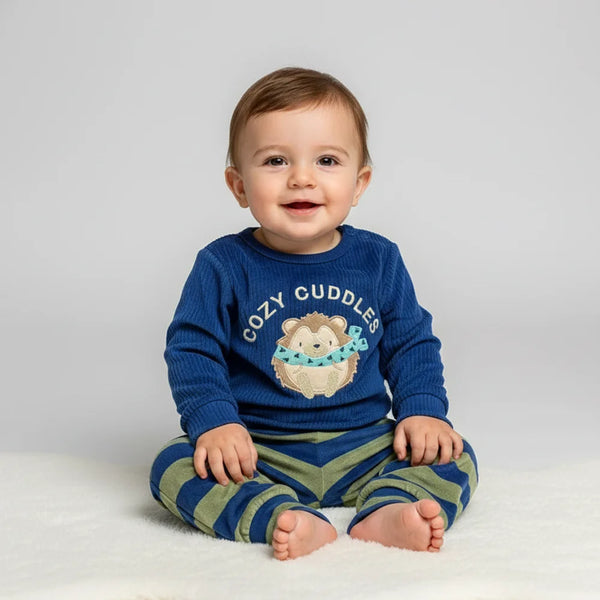 Geo-rge Baby boy 2 Piece Set Cozy Cuddles