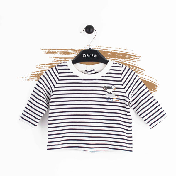 Baby Girl Full sleeves T-Shirt Duck Print