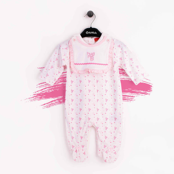 Baby Girl 2 Piece Set Pink Hug Me
