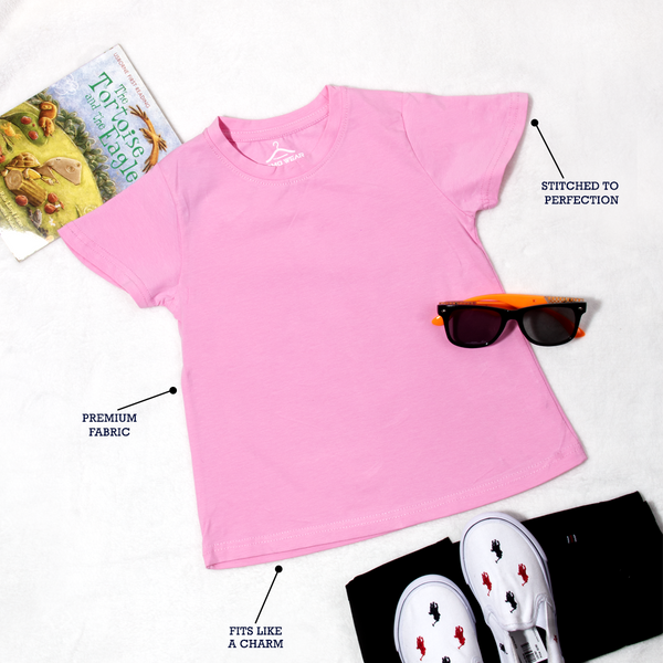 Baby Girl Basic Top / T-Shirt Pink