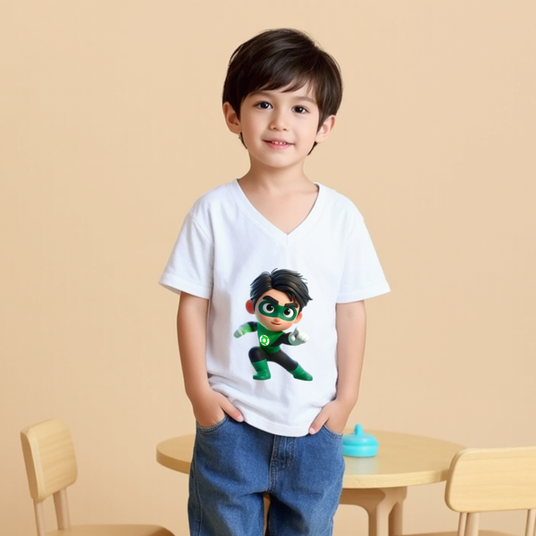 Baby Boy White T-Shirt Baby Baby Green Lantern