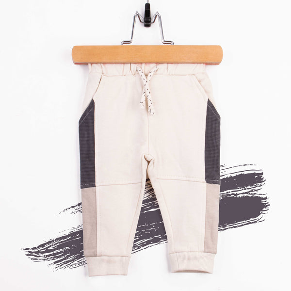 Baby boy White Double Shade Trouser