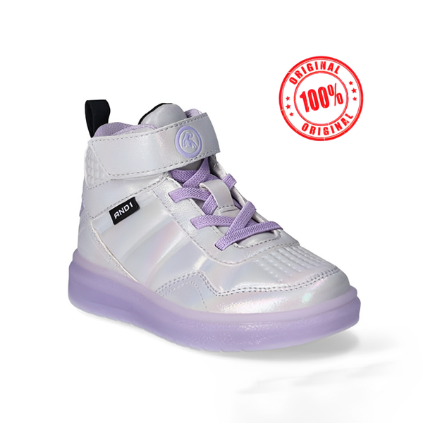 AND1 Girl lace-Up Basketball High Top Sneakers