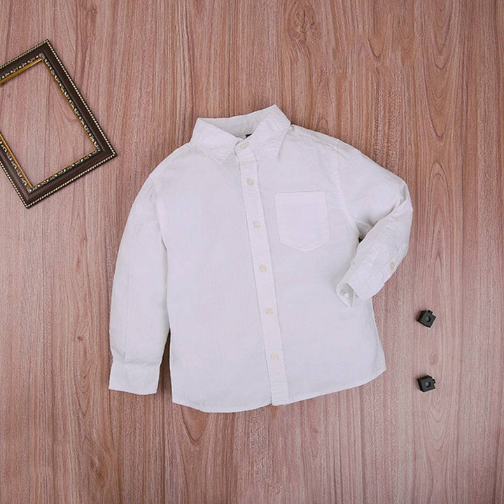 Boy White Formal Shirt