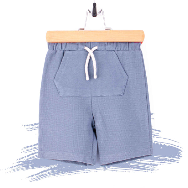 C.A Baby Boy Light Blue Cotton Jersey Shorts