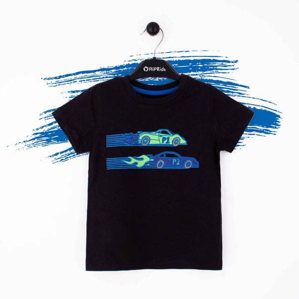 Mother-care Baby Boy Cars Print T-Shirt
