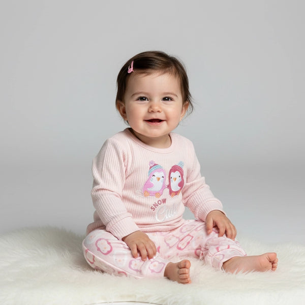Geo-rge Baby Girl 2 Piece Set Snow Cute