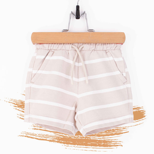 MNG Baby Boy Skin Stripes Print Shorts