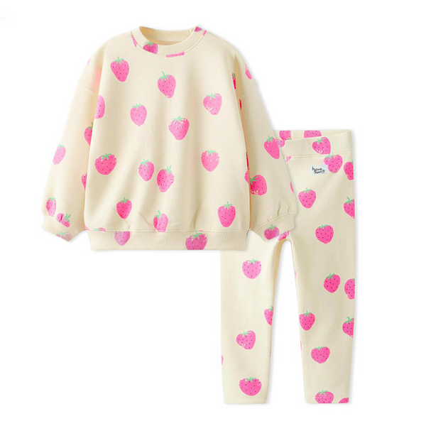 Baby Girl 2 Piece Set Strawberry print