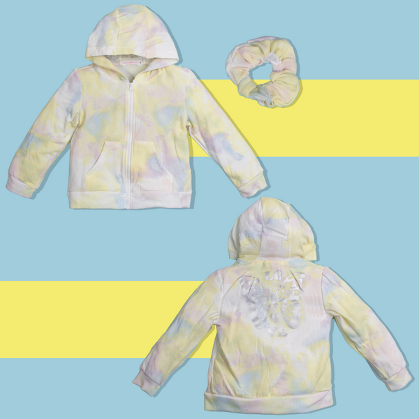 Young Hearts 2 Piece Tie & Dye Hoodie