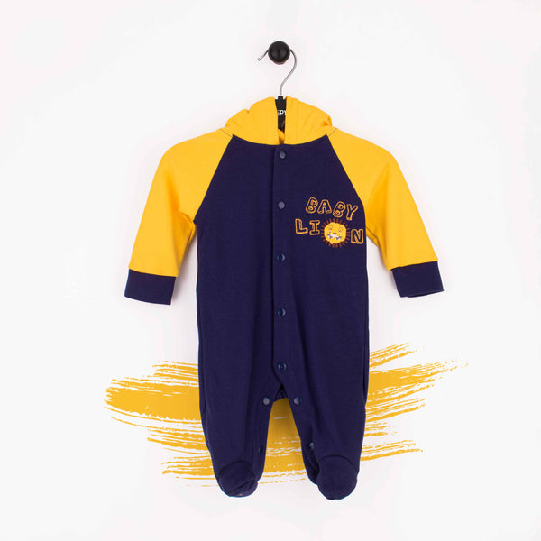 wonder-Child Baby Boy Romper Baby Lion With Hoodie