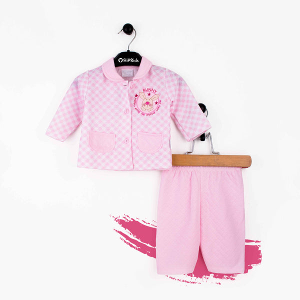 Baby Girl 2 Piece Set Pink Bunny My best Friend