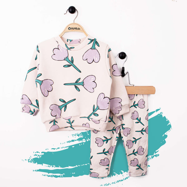 Baby Girl 2 Piece Set Flower print