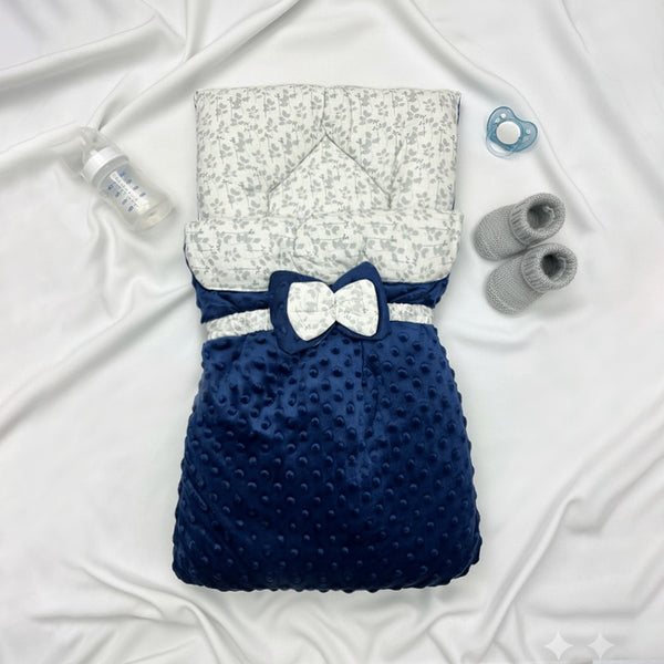 Baby Girl 2 Piece Set Blue Dots Carrynest