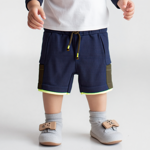 Baby Boy Jersey Shorts Multi Pockets