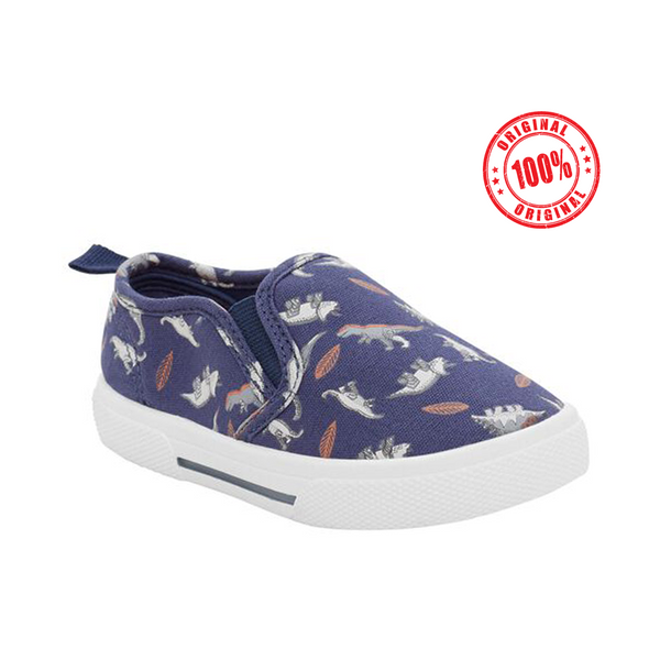 CT Boy Blue Dino Print Sneakers