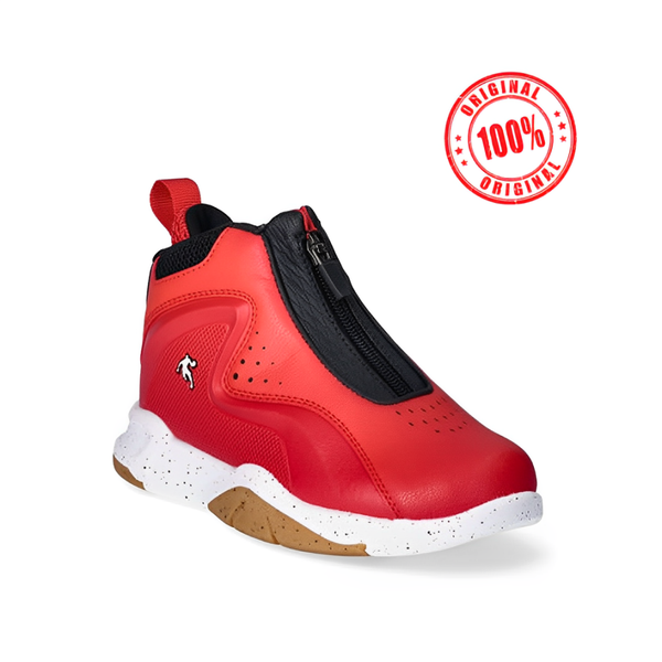 AND1 Boys Red Zip Basketball Sneakers