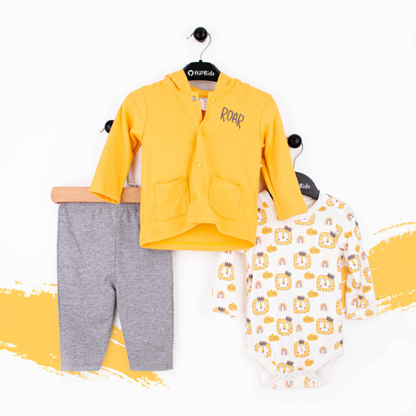 Wonder-Child Baby boy 3 Piece Set Roar