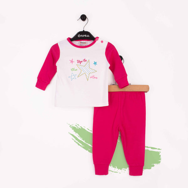 Baby girl 2 Piece Set Up to the star