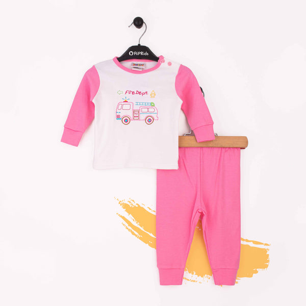 Baby girl 2 Piece Set Fire Dept