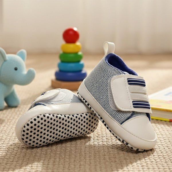 Baby boy Blue Stick-on Pre-walker