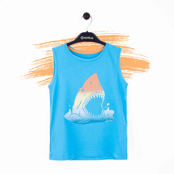 Mother-care Baby Boy Shark Print Sando