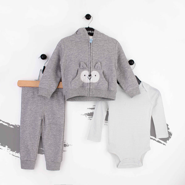 CT Baby Boy 3 Piece Set with hoodie