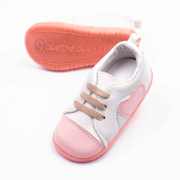 Baby Girl Pink Heart Shoes Pre-walker