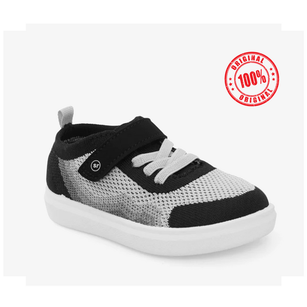 Stride-Rite 360 Unisex Black/ Grey Sneakers