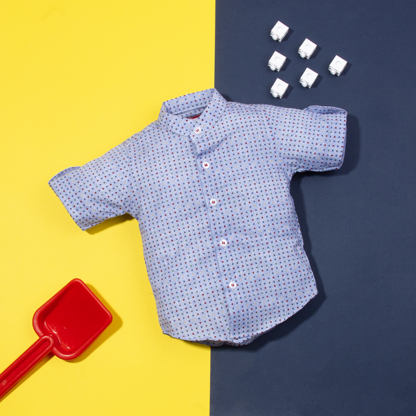 Tomo Wear Baby Boy Half Sleeves Shirt Polka dots Print