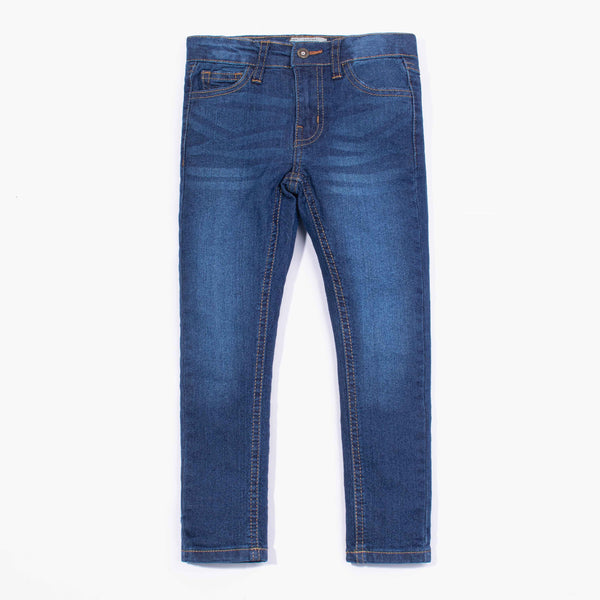 Boys Mid Blue Denim Jeans