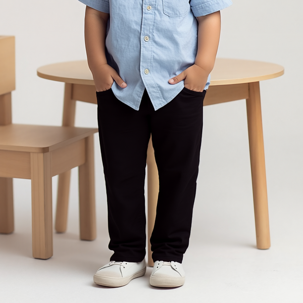 Baby Boy Black Denim Pant