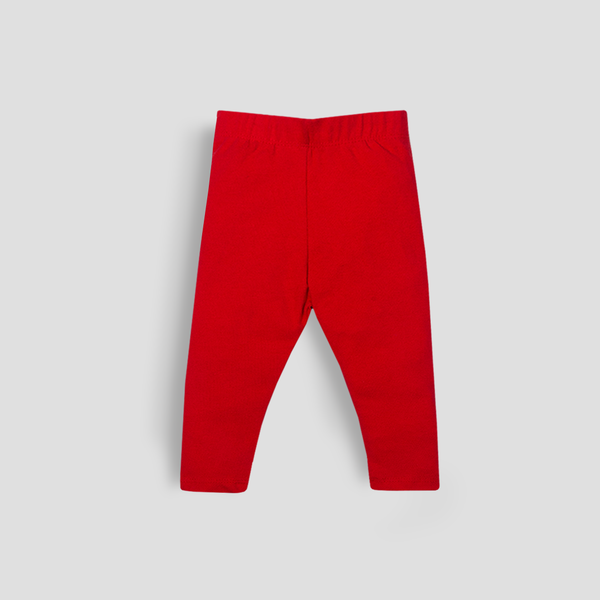 Baby Girl Plain Red Tights