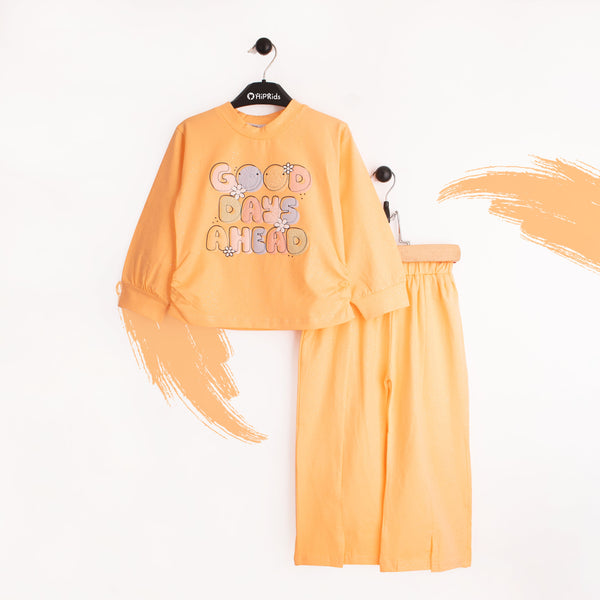 Baby Girl 2 piece Dark Peach Good Day's A Head