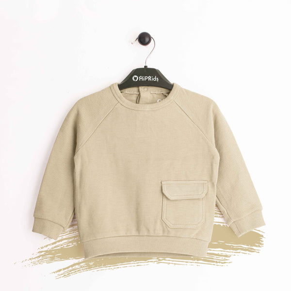 C.A Baby boy Skin Front Pocket Sweatshirt