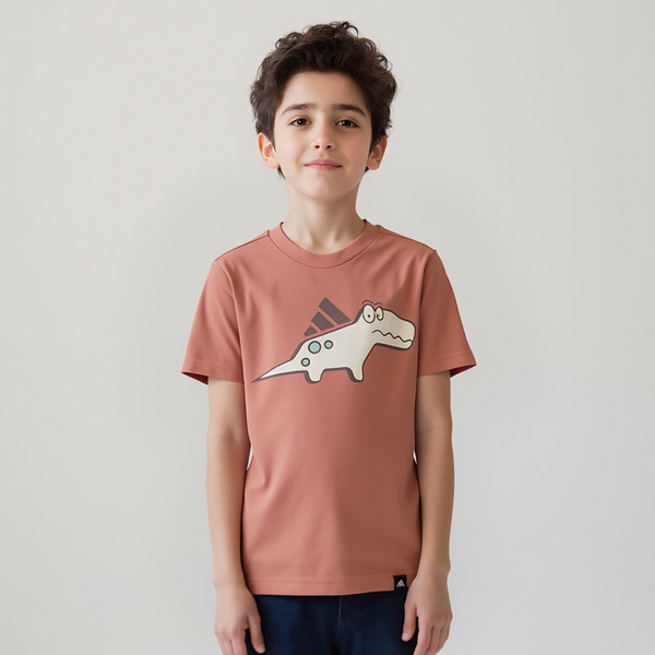 AD Unisex Adiraptor Graphic T-Shirt Peach