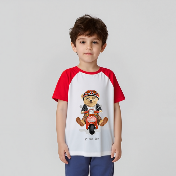 Baby Boy T-Shirt Ride On