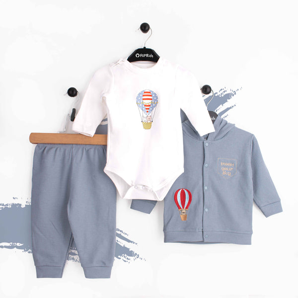 Baby Boy 3 Piece Set Blue Moon Your Sky