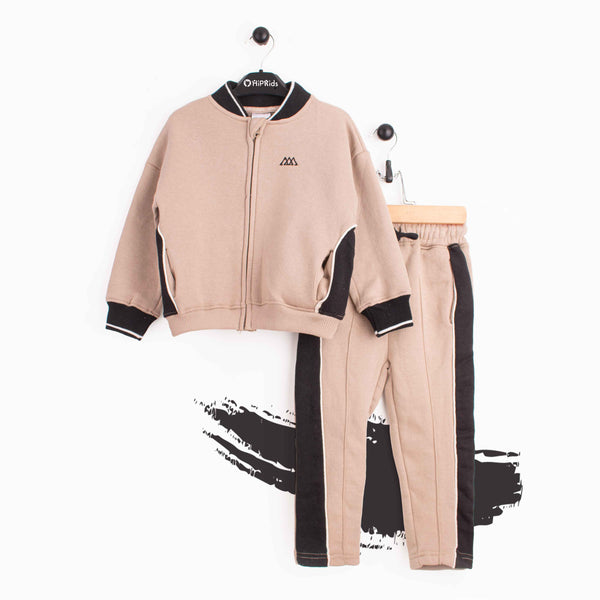 Boy Skin / Black Zipper track Suit