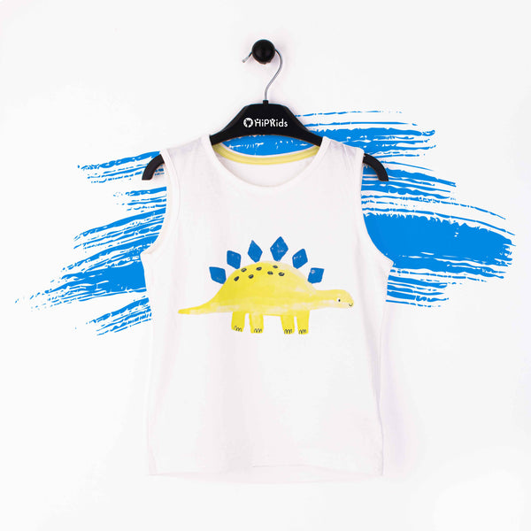 Mother-care Baby Boy Dino Print Sando