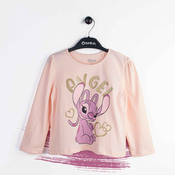 Baby Girl Full sleeves T-Shirt Angel Stich