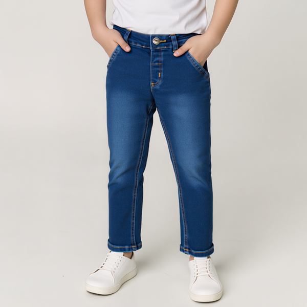 Baby Boy Dark Blue Jeans Pant