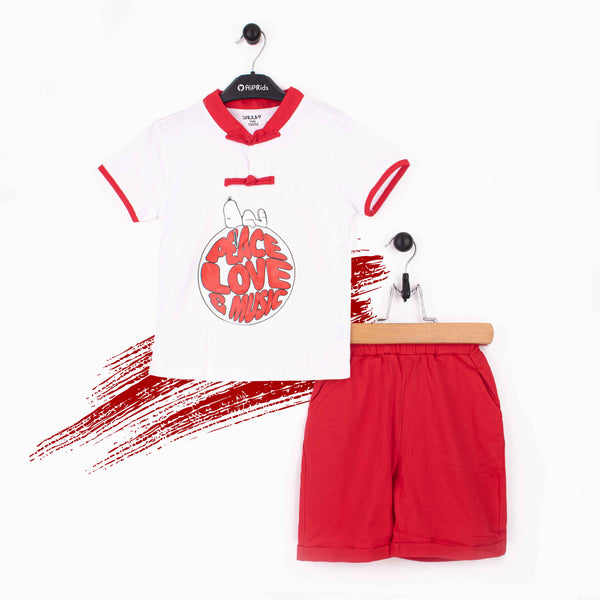 Baby unisex 2 Piece Set Music