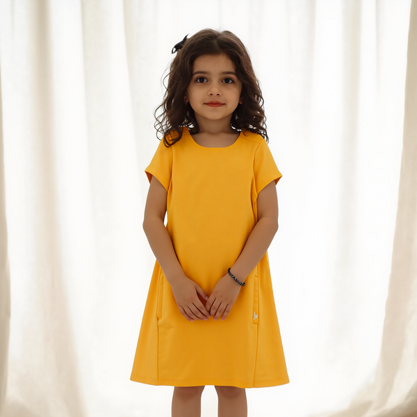 OKD Girl Mustard Log Top