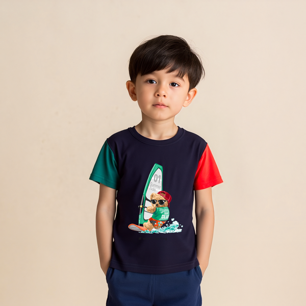 Baby Boy T-Shirt Surf Boat