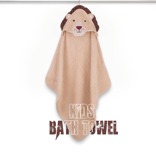 Baby Boy Lion Face Bath towel