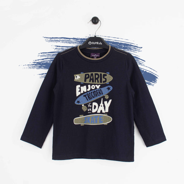 Boy Full Sleeves T-Shirt Skate Print