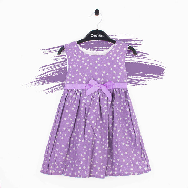 C-K Girl Frock Stars Print