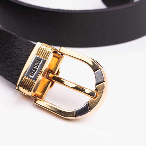 Boy Golden Buckle Formal Belt